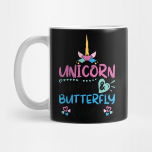 unicorn wishes butterfly kisses Mug